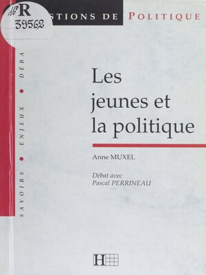 cover image of Les jeunes et la politique